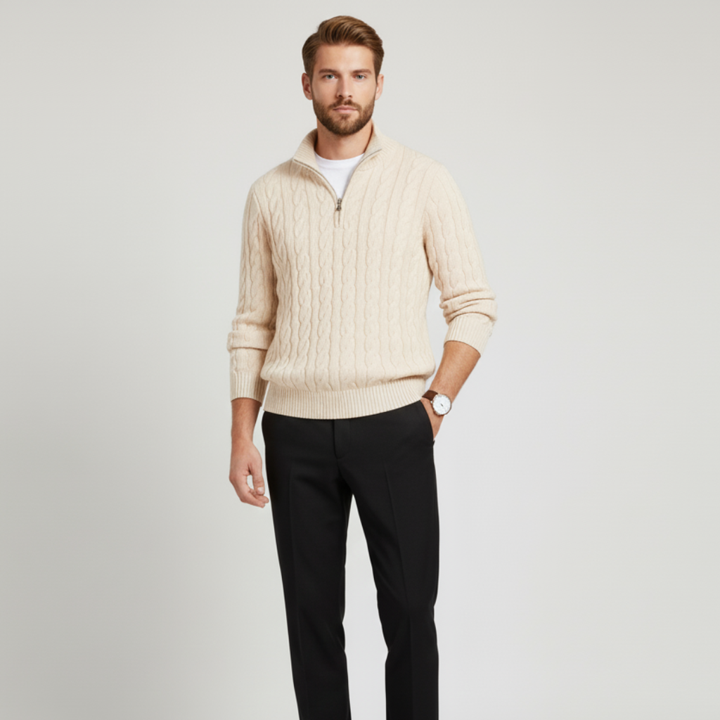 Jersey de media cremallera